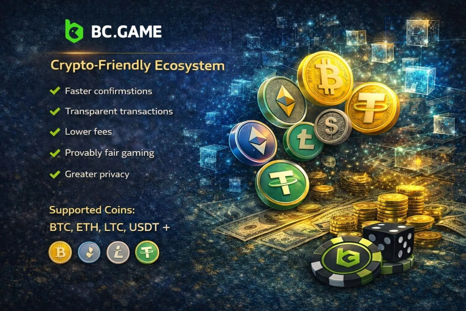 Crypto-Friendly Ecosystem