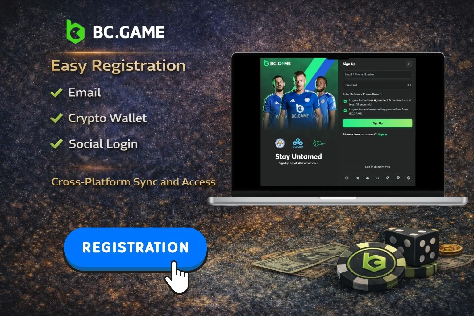 Registration and Account Access
