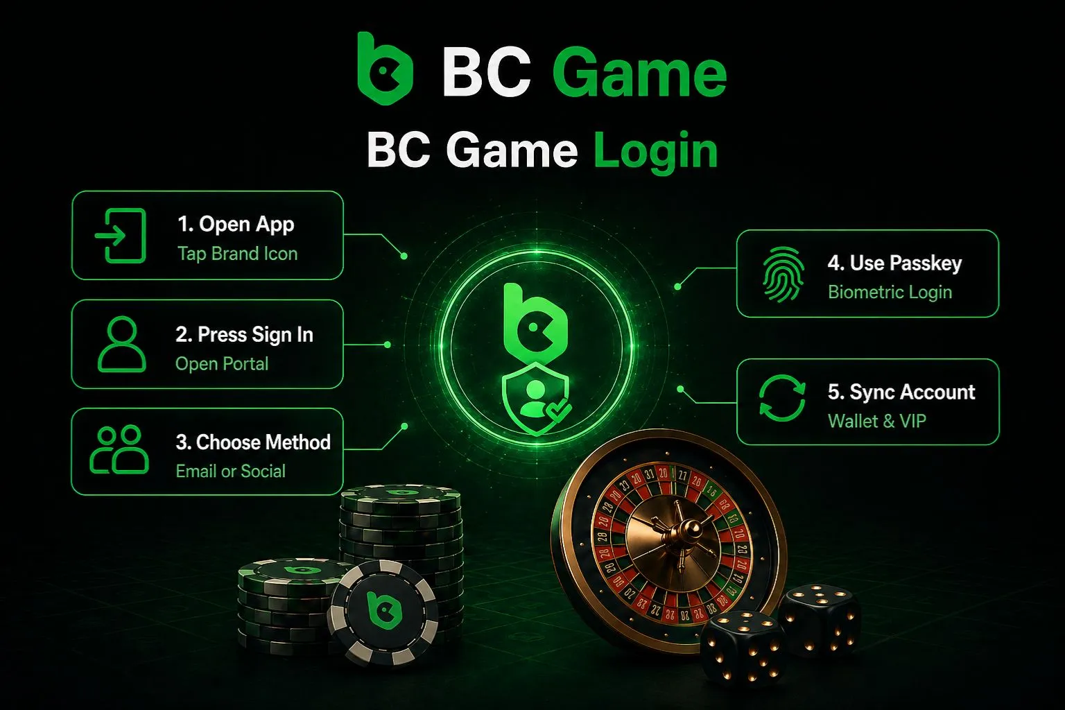 BC Game Login After APK Installation
