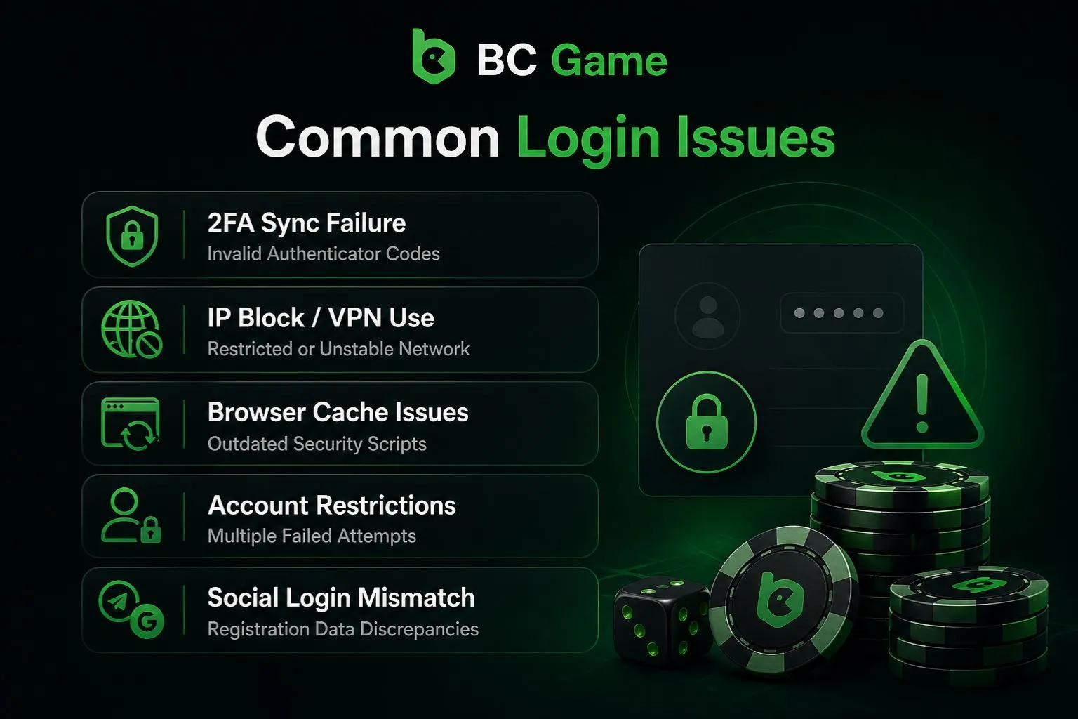 Common Login Issues