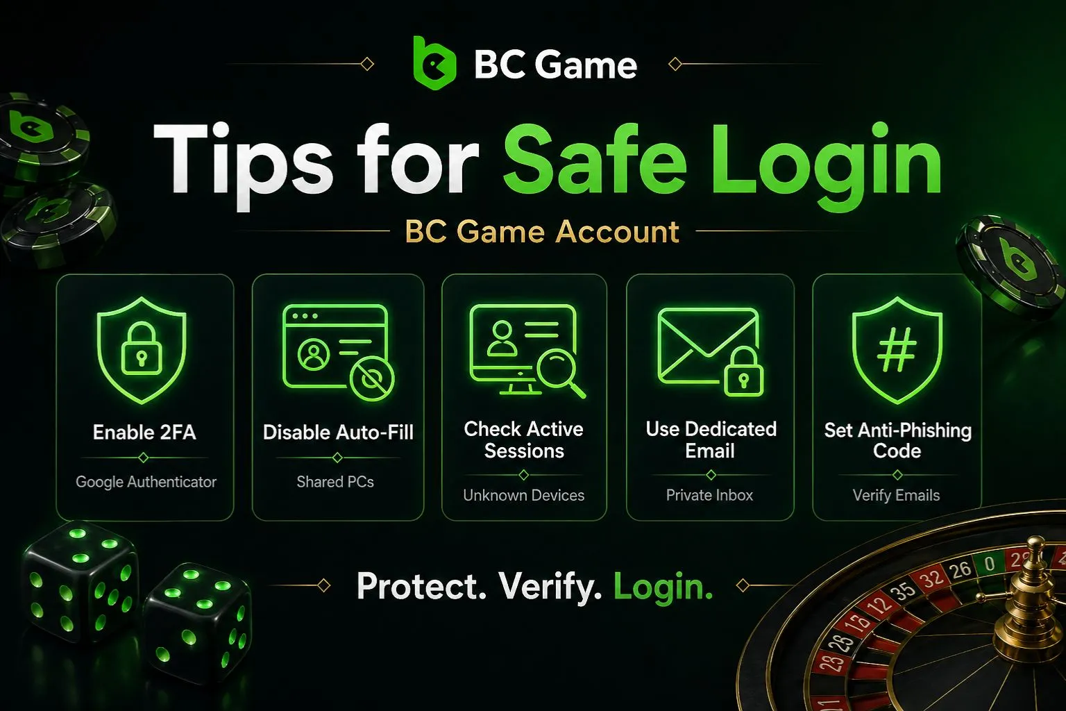 Tips for Safe Login