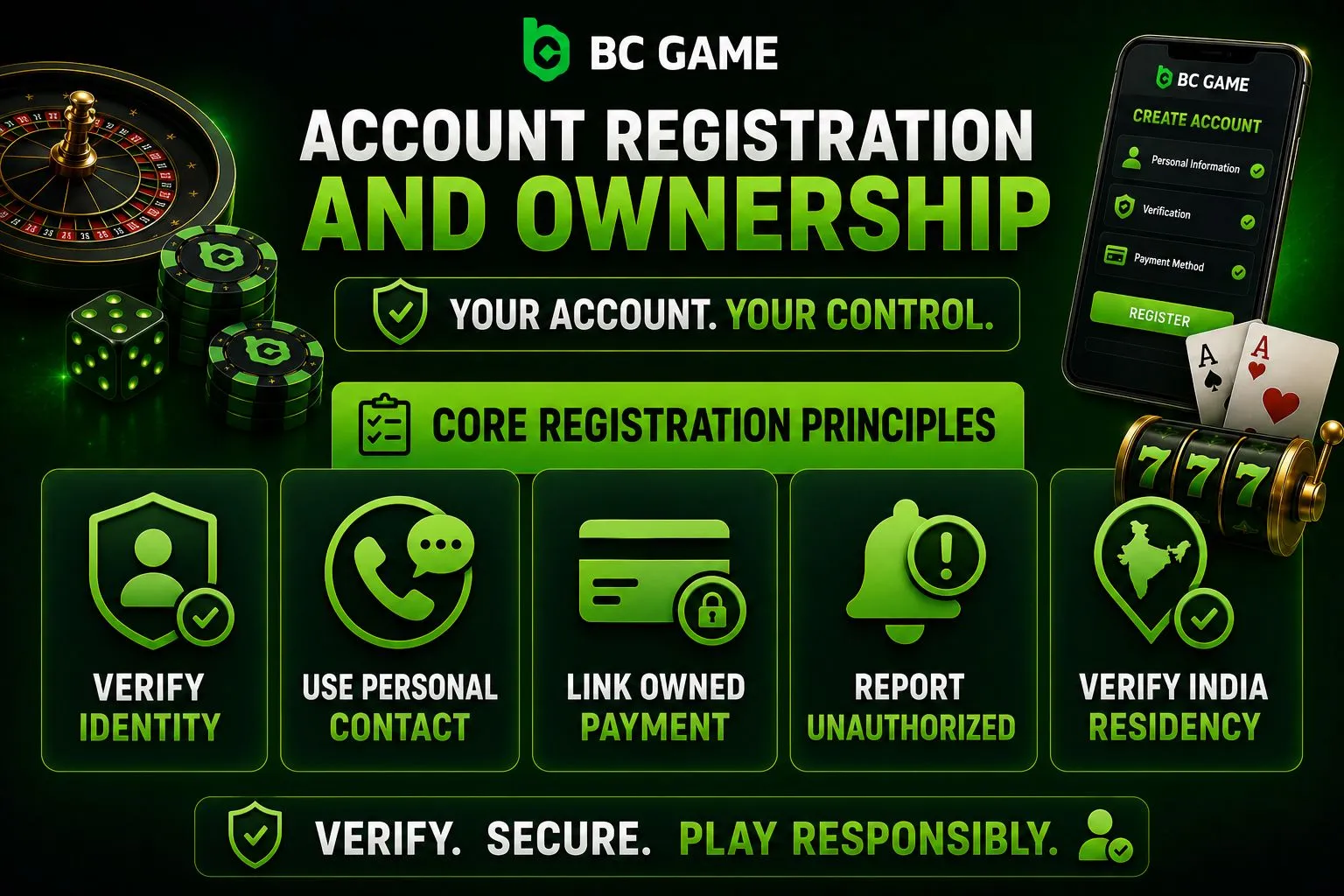 Account Registration and Ownership