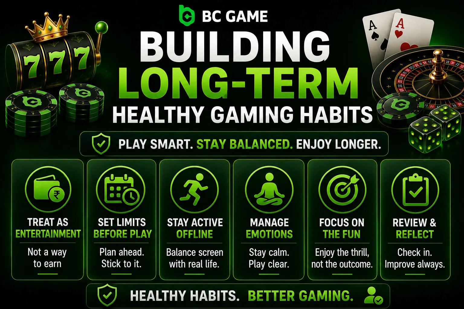 Building Long-Term Healthy Gaming Habits