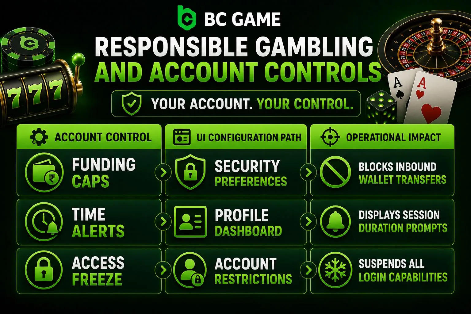 Responsible Gambling and Account Controls